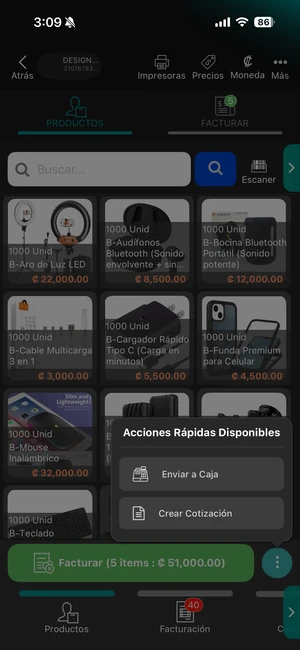 Inicia la Cotización