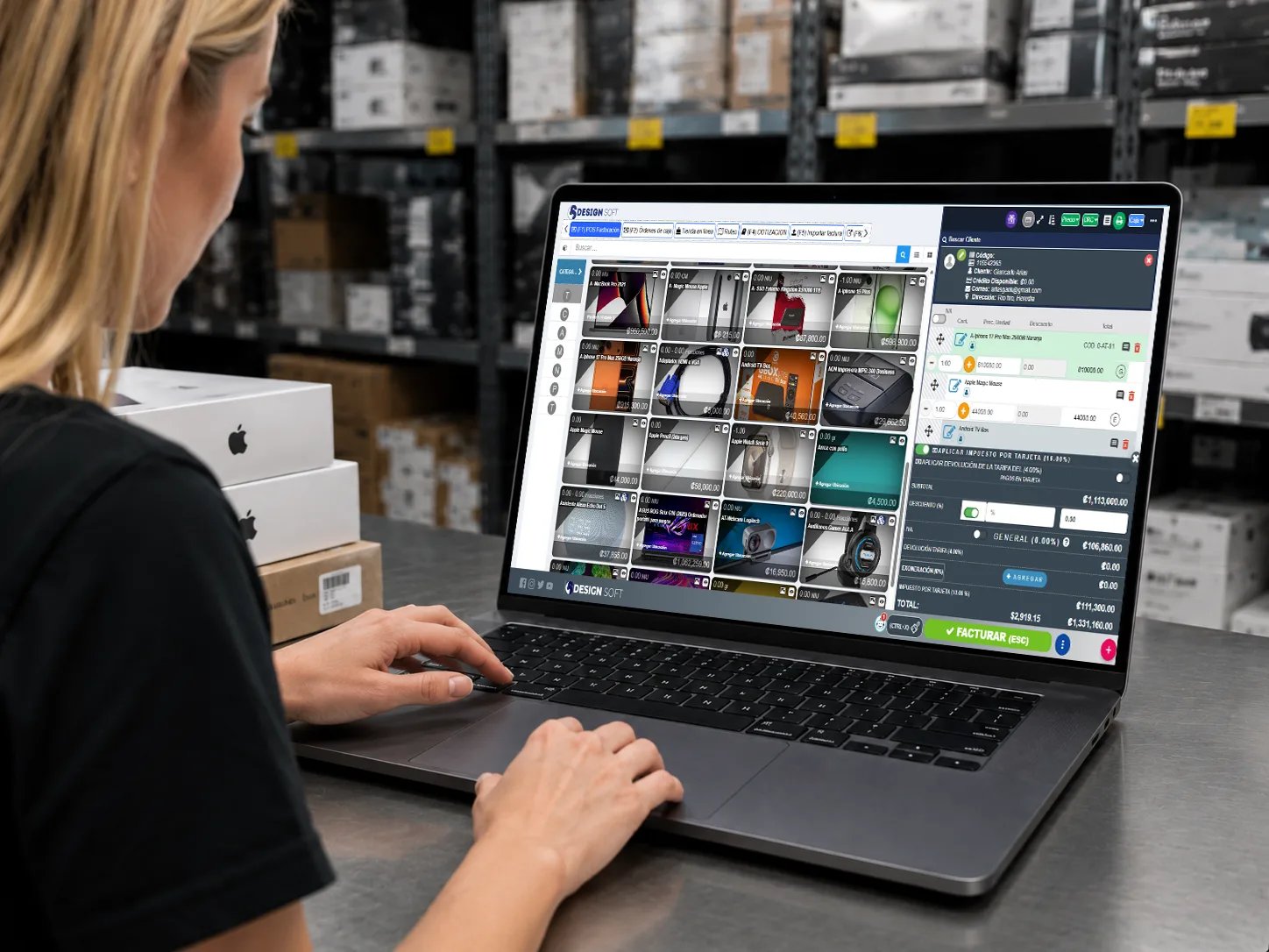 Software de inventario web de FacturarOnline para negocios en Costa Rica